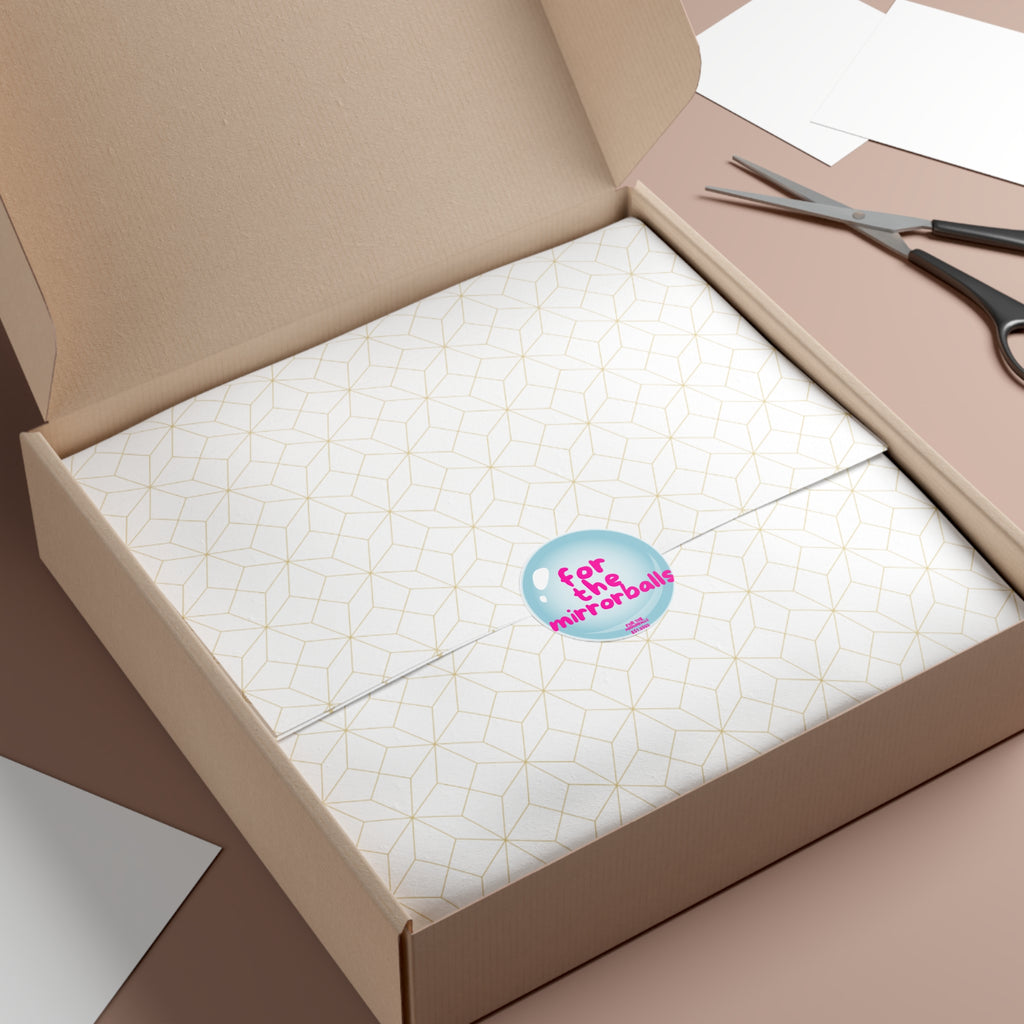 Inspirational Vinyl Stickers - "For The Mirrorballs"