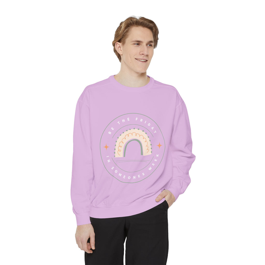Be the Friday Unisex Garment-Dyed Sweatshirt