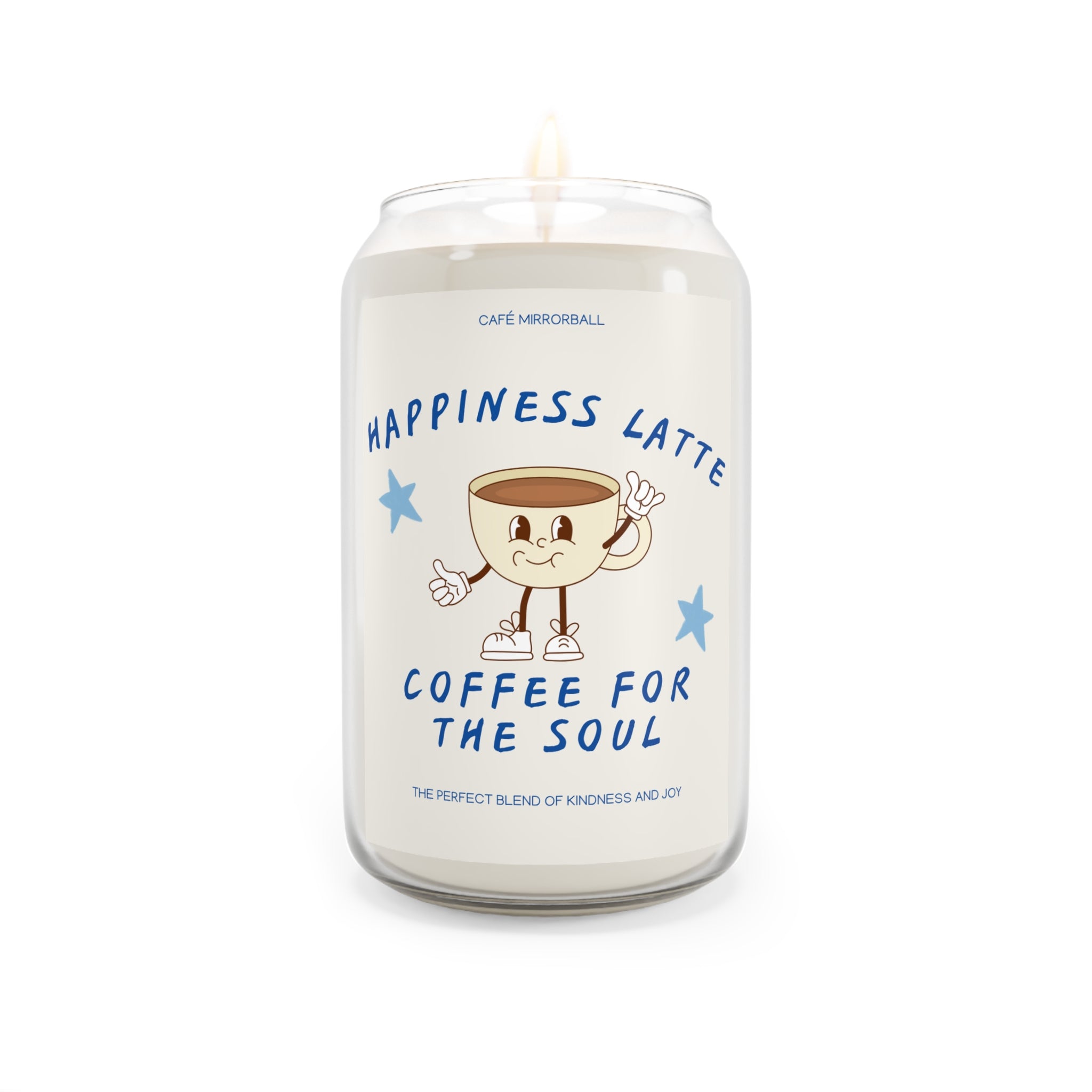 Happiness Latte Scented Soy Candle - Coffee for the Soul